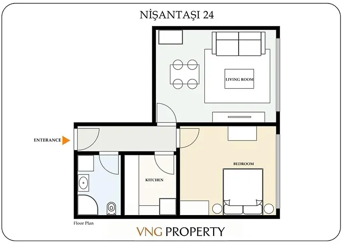 Modern Prime Location 1bed Bright Home! #243